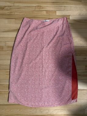 Abercrombie Floral Side-Slit Women’s Skirt